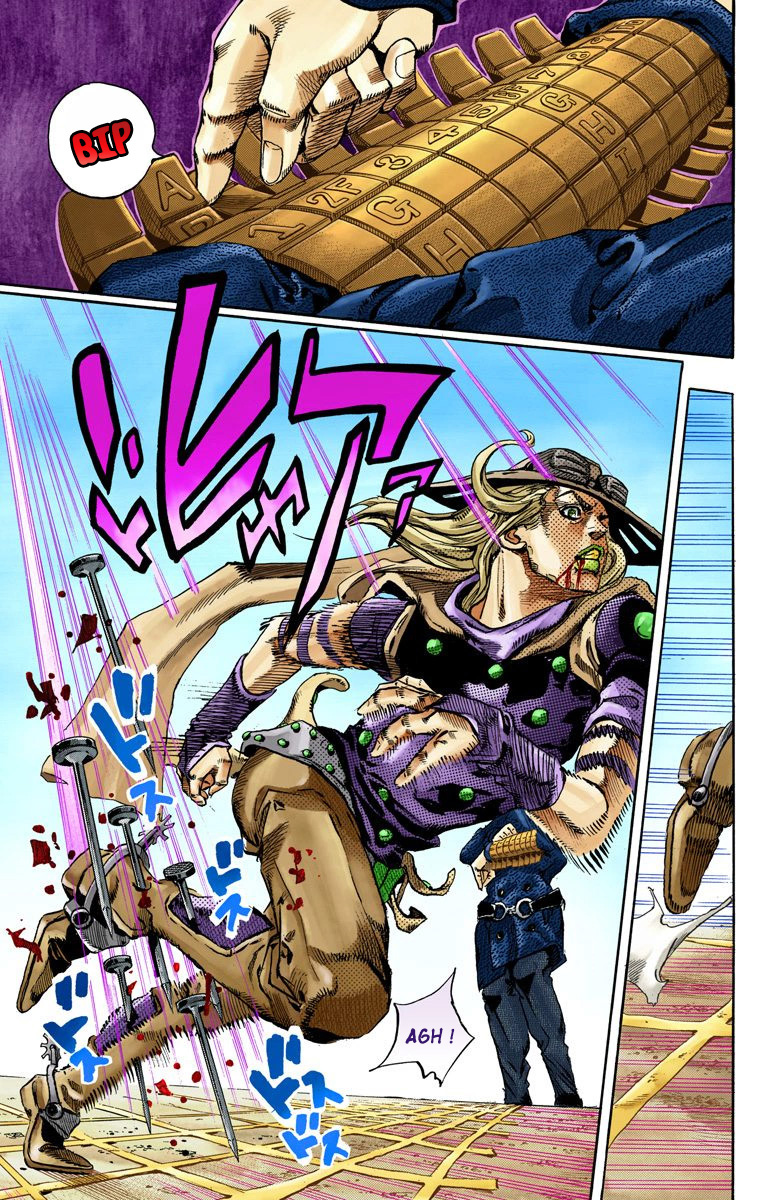 Read JoJo_s Bizarre Adventure Part 7 Steel Ball Run Official Colored FR Manga Online