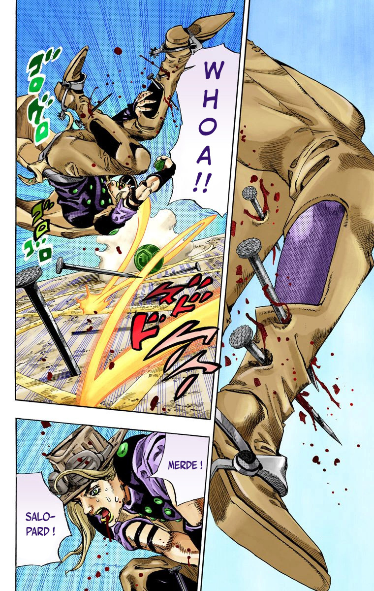 Read JoJo_s Bizarre Adventure Part 7 Steel Ball Run Official Colored FR Manga Online