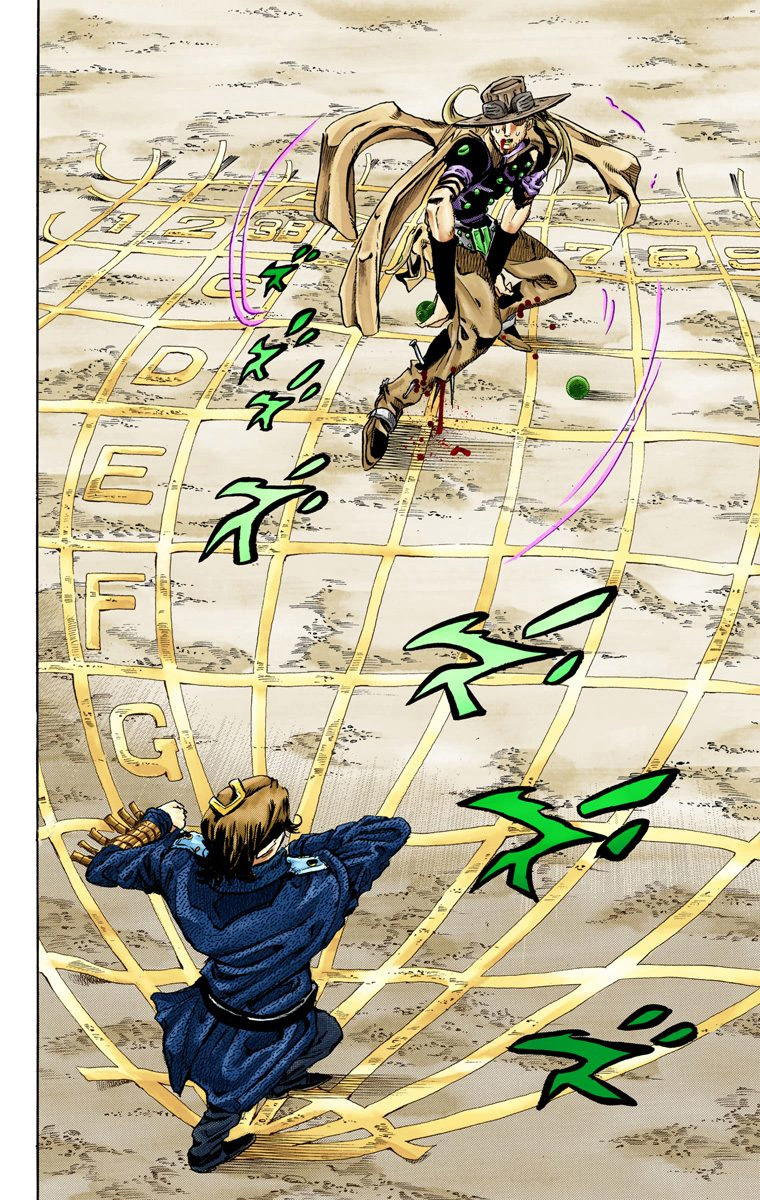 Read JoJo_s Bizarre Adventure Part 7 Steel Ball Run Official Colored FR Manga Online
