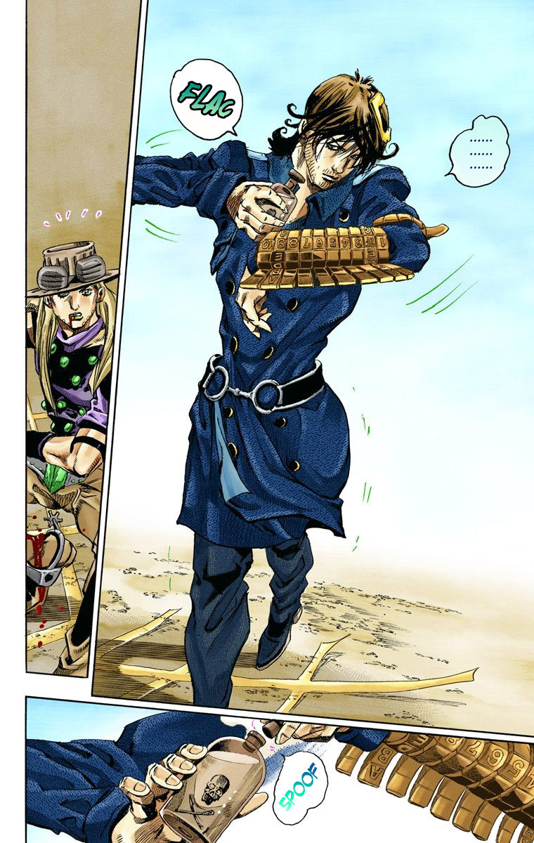 Read JoJo_s Bizarre Adventure Part 7 Steel Ball Run Official Colored FR Manga Online