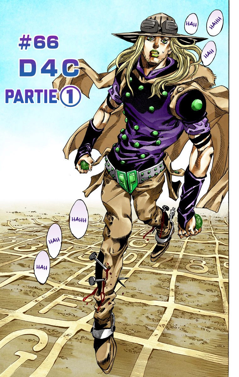 Read JoJo_s Bizarre Adventure Part 7 Steel Ball Run Official Colored FR Manga Online