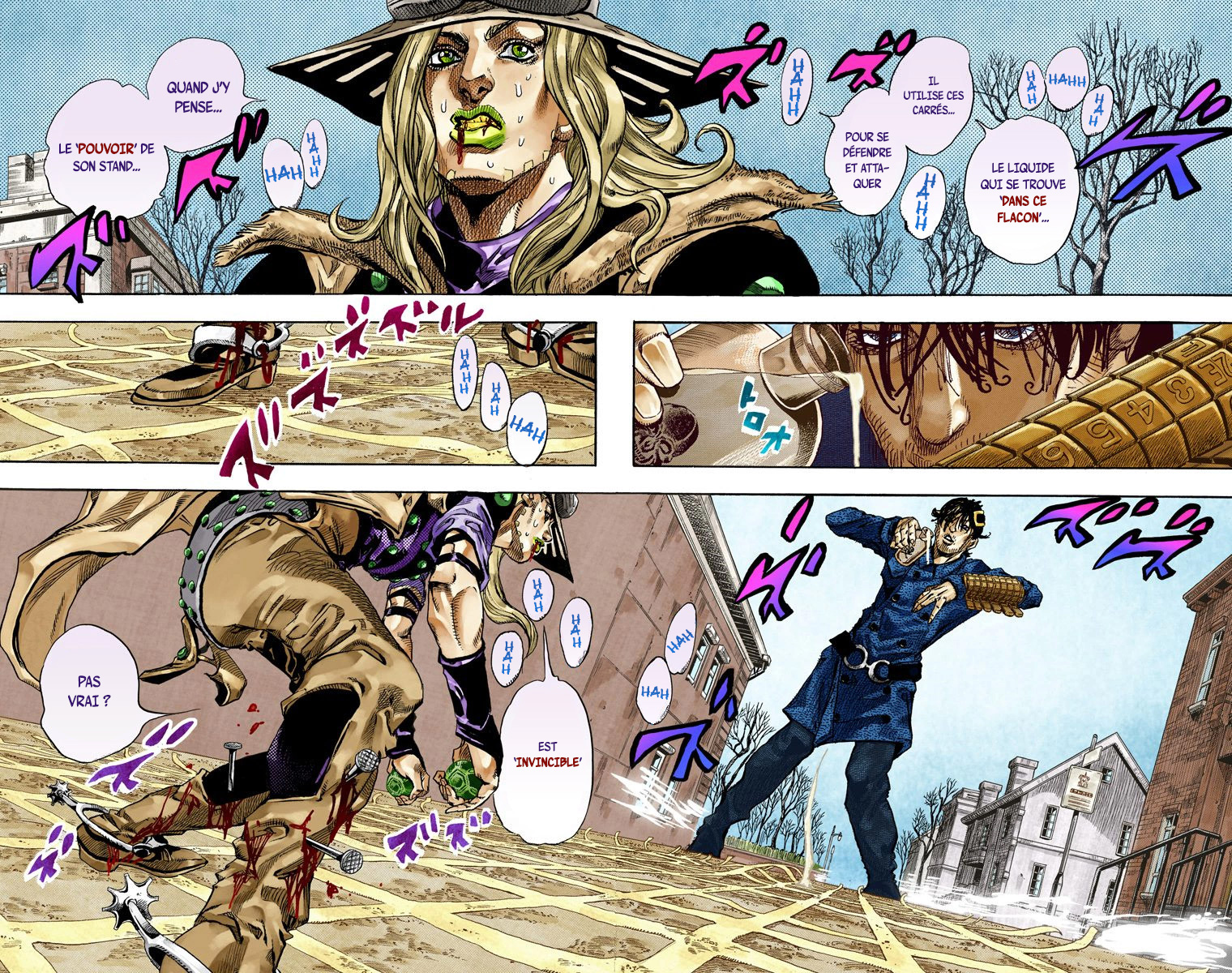 Read JoJo_s Bizarre Adventure Part 7 Steel Ball Run Official Colored FR Manga Online