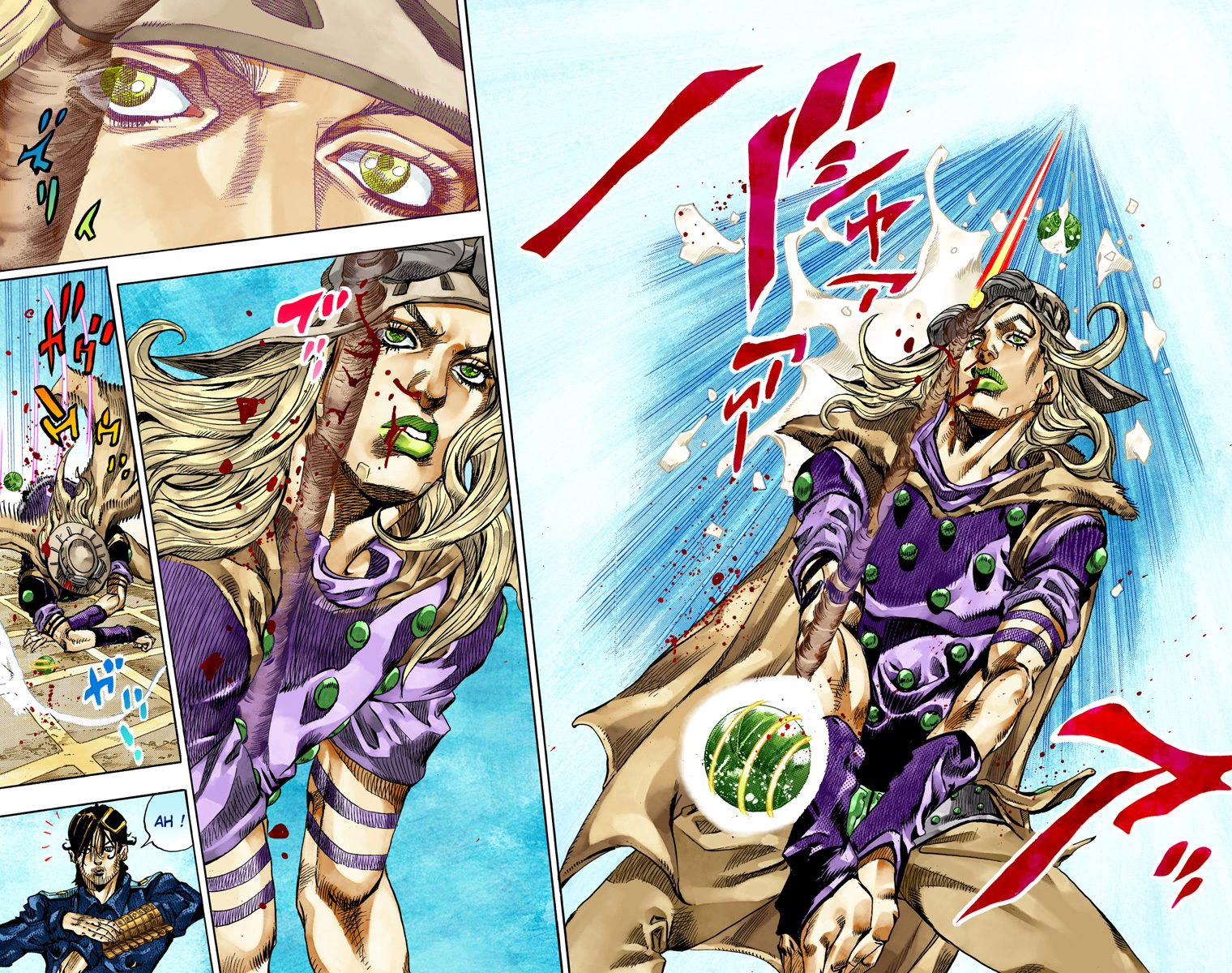 Read JoJo_s Bizarre Adventure Part 7 Steel Ball Run Official Colored FR Manga Online