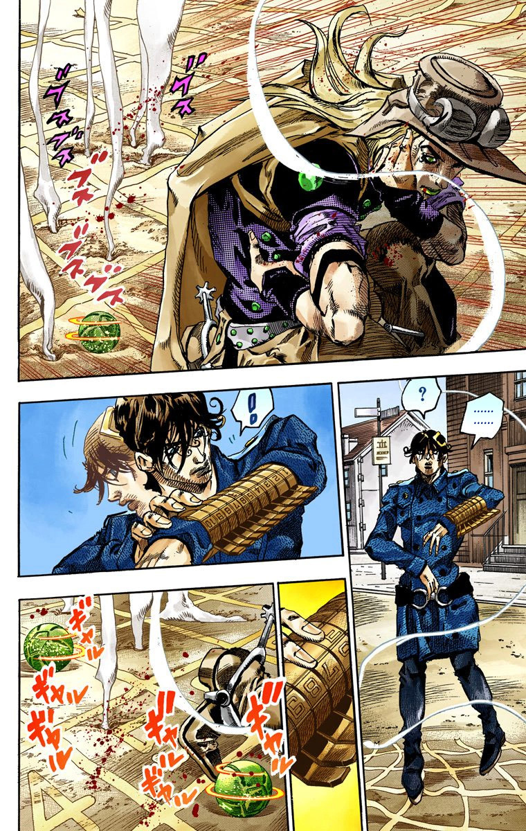 Read JoJo_s Bizarre Adventure Part 7 Steel Ball Run Official Colored FR Manga Online