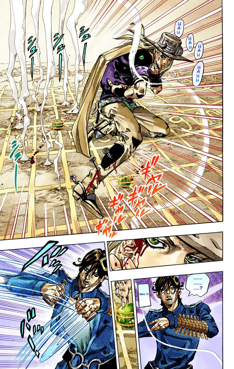 Read JoJo_s Bizarre Adventure Part 7 Steel Ball Run Official Colored FR Manga Online