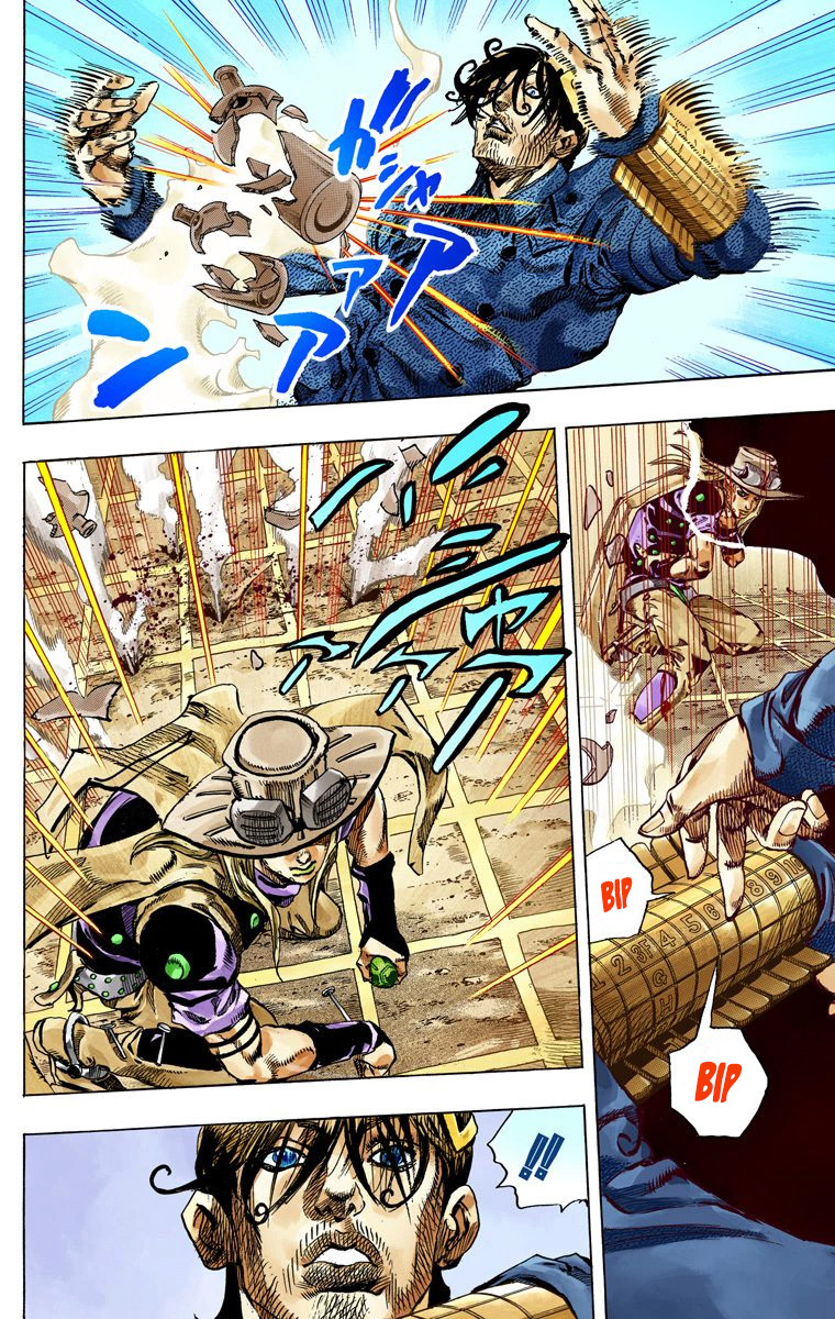 Read JoJo_s Bizarre Adventure Part 7 Steel Ball Run Official Colored FR Manga Online