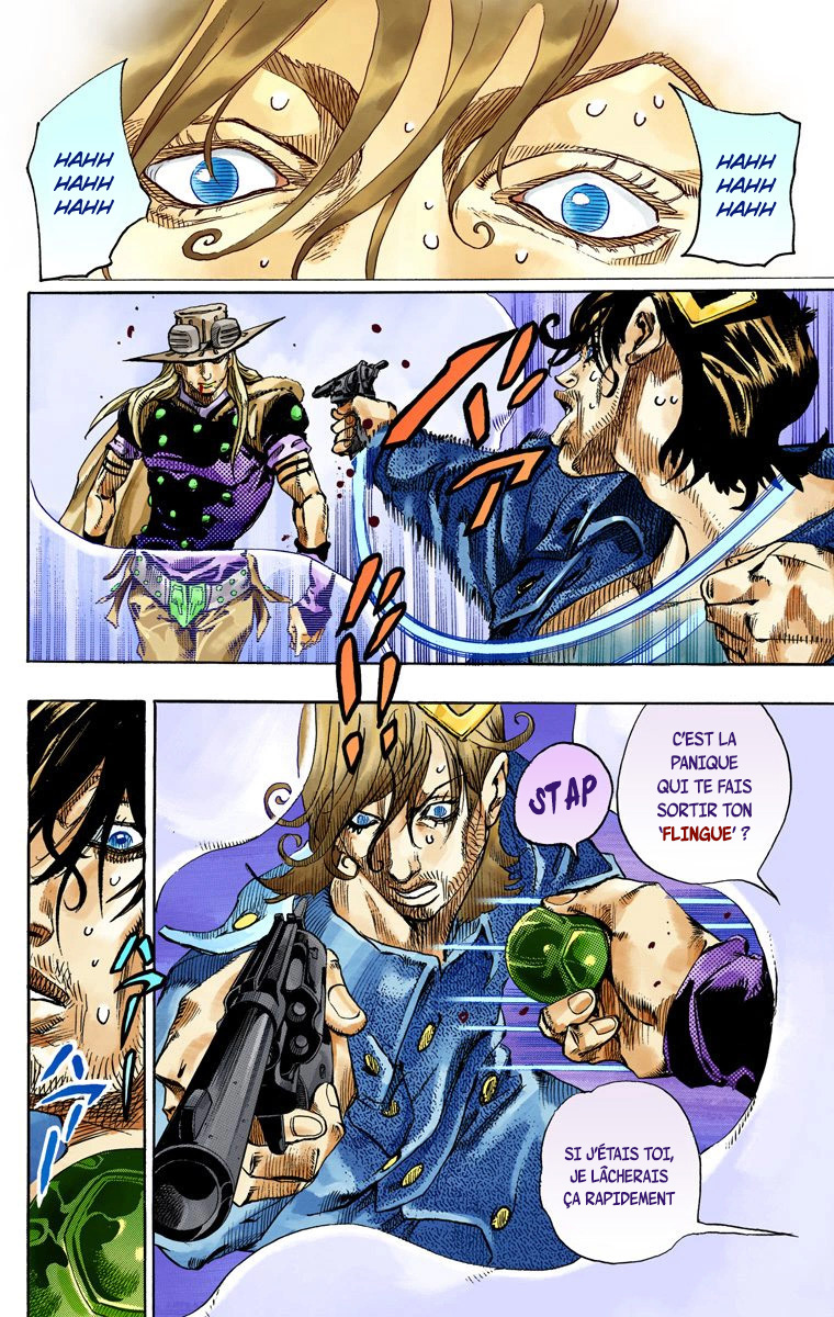 Read JoJo_s Bizarre Adventure Part 7 Steel Ball Run Official Colored FR Manga Online