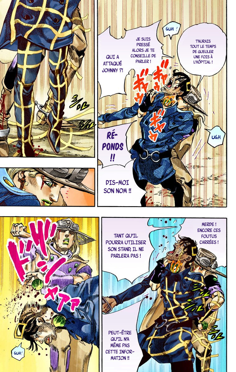 Read JoJo_s Bizarre Adventure Part 7 Steel Ball Run Official Colored FR Manga Online