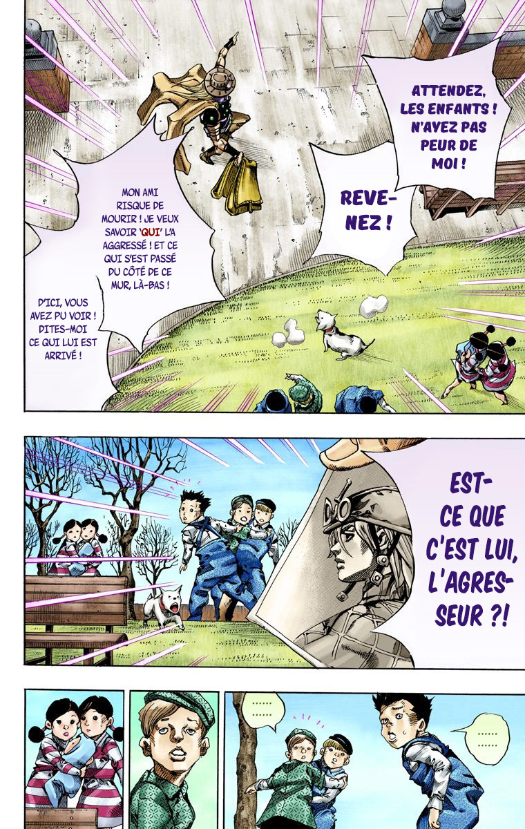 Read JoJo_s Bizarre Adventure Part 7 Steel Ball Run Official Colored FR Manga Online