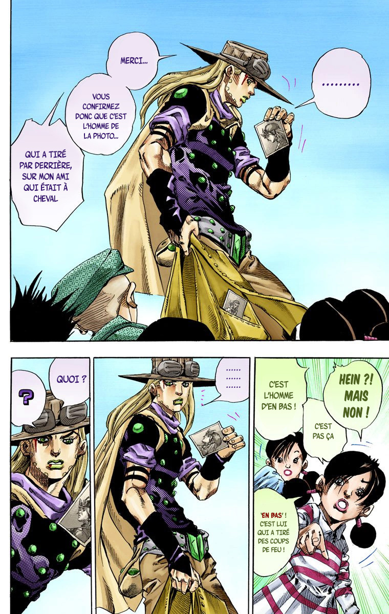 Read JoJo_s Bizarre Adventure Part 7 Steel Ball Run Official Colored FR Manga Online