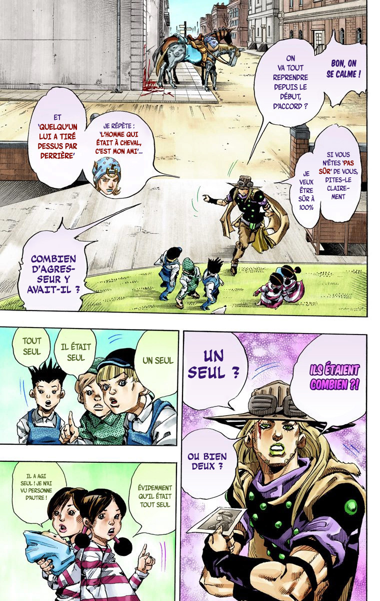 Read JoJo_s Bizarre Adventure Part 7 Steel Ball Run Official Colored FR Manga Online