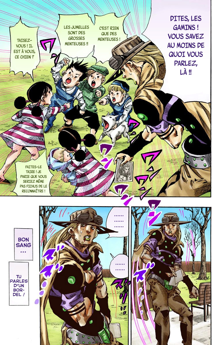 Read JoJo_s Bizarre Adventure Part 7 Steel Ball Run Official Colored FR Manga Online