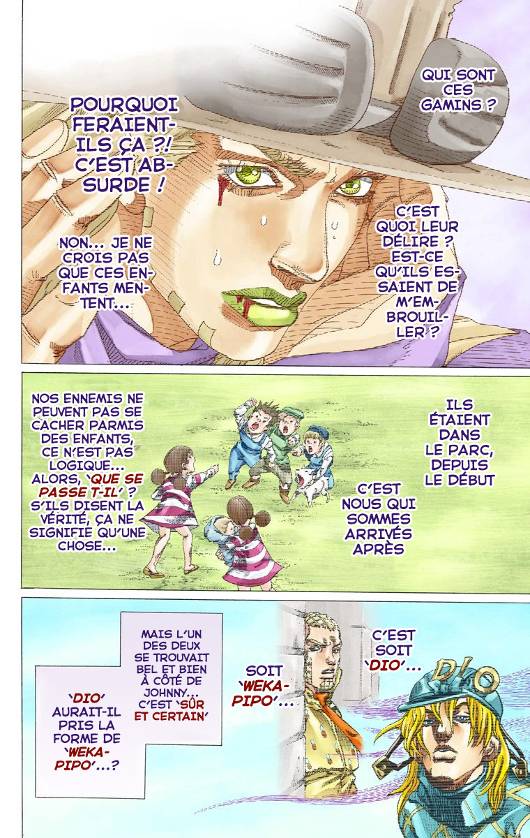 Read JoJo_s Bizarre Adventure Part 7 Steel Ball Run Official Colored FR Manga Online