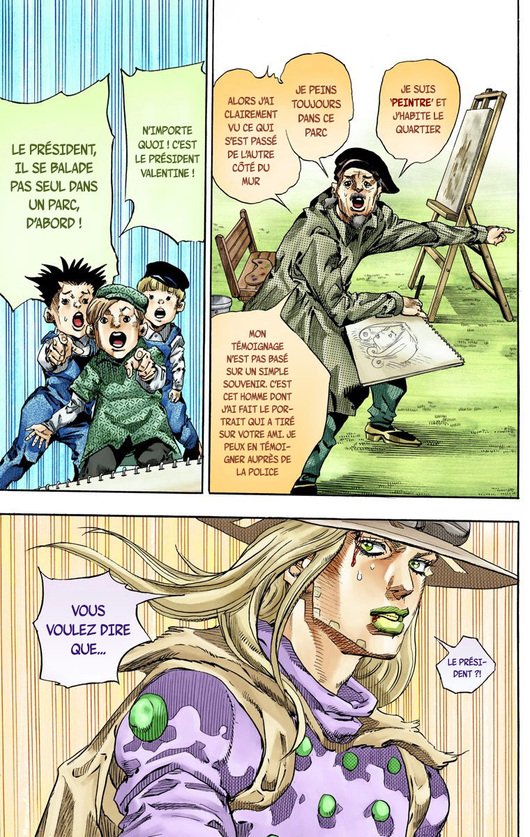 Read JoJo_s Bizarre Adventure Part 7 Steel Ball Run Official Colored FR Manga Online