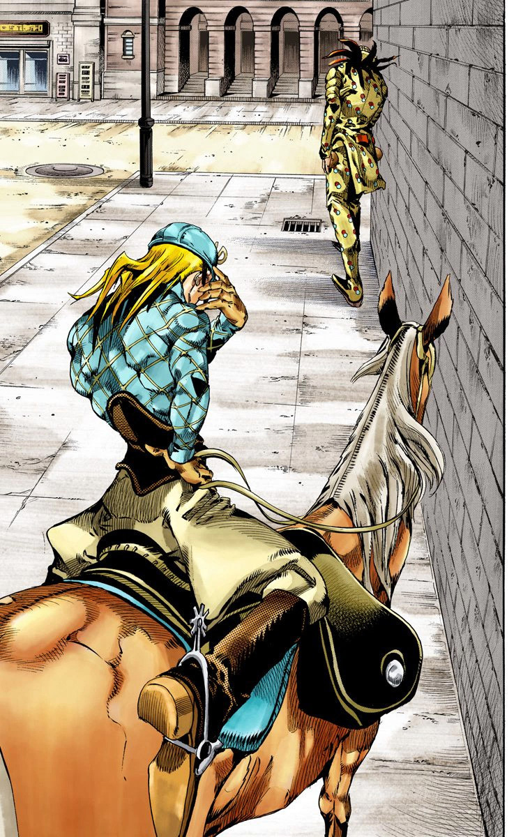 Read JoJo_s Bizarre Adventure Part 7 Steel Ball Run Official Colored FR Manga Online