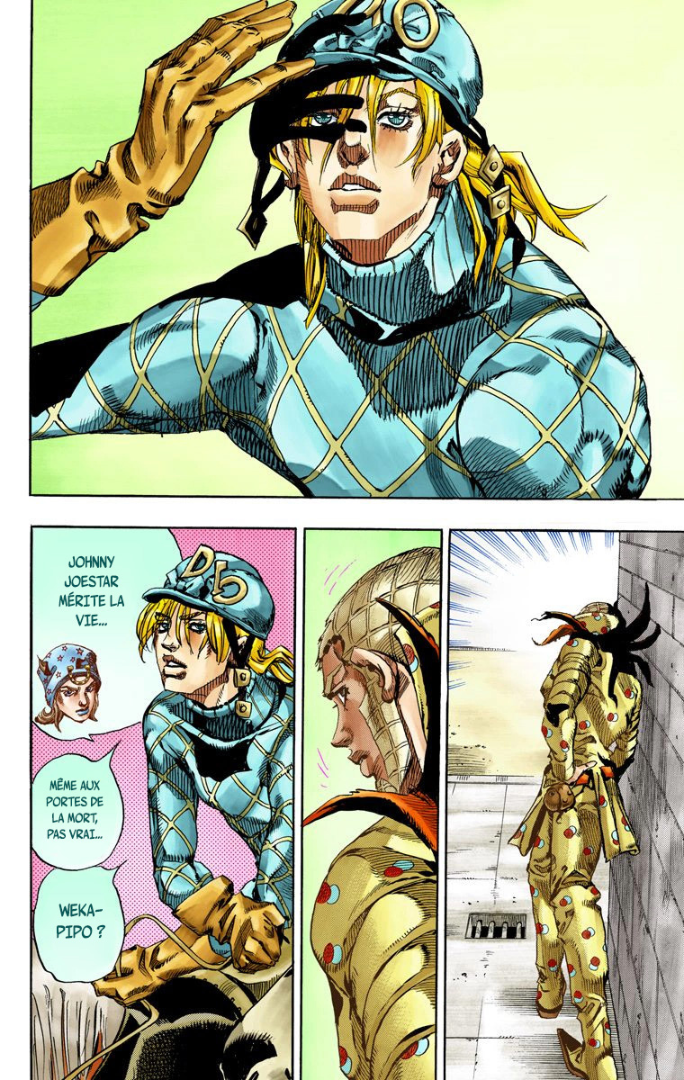 Read JoJo_s Bizarre Adventure Part 7 Steel Ball Run Official Colored FR Manga Online