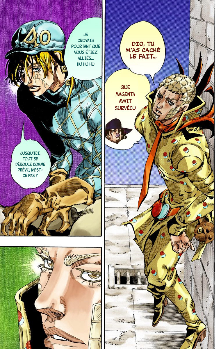 Read JoJo_s Bizarre Adventure Part 7 Steel Ball Run Official Colored FR Manga Online