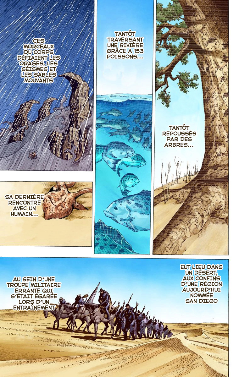 Read JoJo_s Bizarre Adventure Part 7 Steel Ball Run Official Colored FR Manga Online