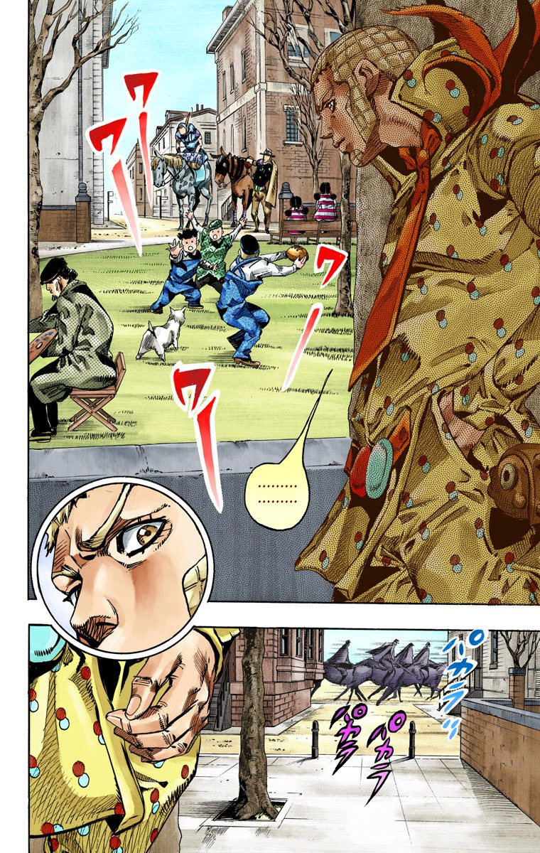 Read JoJo_s Bizarre Adventure Part 7 Steel Ball Run Official Colored FR Manga Online