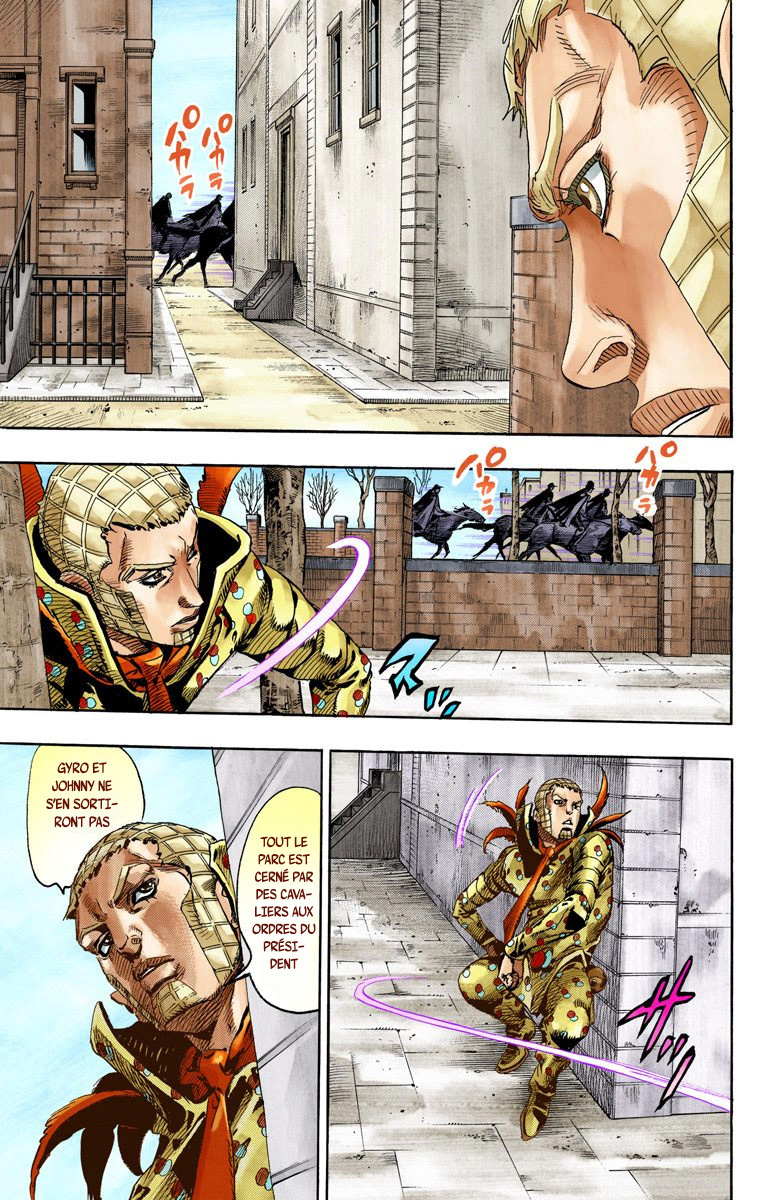 Read JoJo_s Bizarre Adventure Part 7 Steel Ball Run Official Colored FR Manga Online