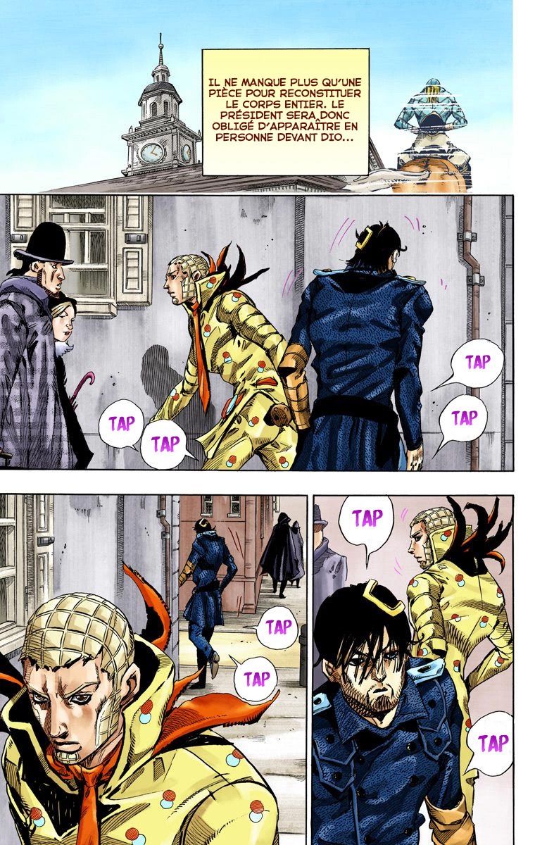 Read JoJo_s Bizarre Adventure Part 7 Steel Ball Run Official Colored FR Manga Online