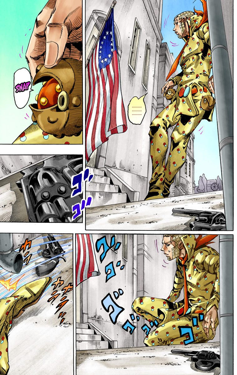 Read JoJo_s Bizarre Adventure Part 7 Steel Ball Run Official Colored FR Manga Online