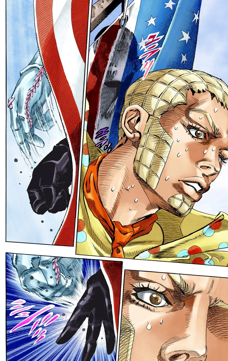 Read JoJo_s Bizarre Adventure Part 7 Steel Ball Run Official Colored FR Manga Online
