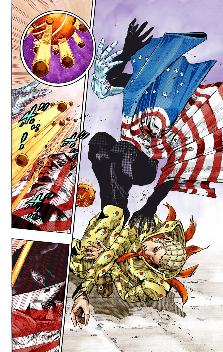 Read JoJo_s Bizarre Adventure Part 7 Steel Ball Run Official Colored FR Manga Online