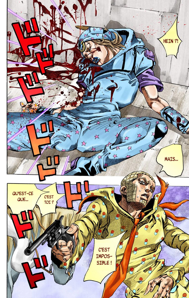 Read JoJo_s Bizarre Adventure Part 7 Steel Ball Run Official Colored FR Manga Online