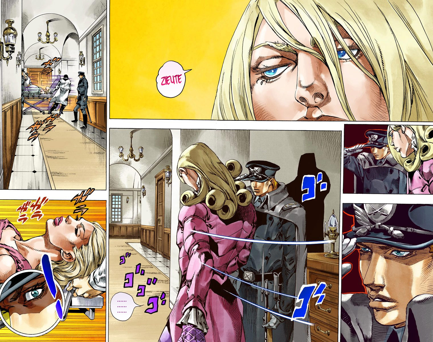 Read JoJo_s Bizarre Adventure Part 7 Steel Ball Run Official Colored FR Manga Online