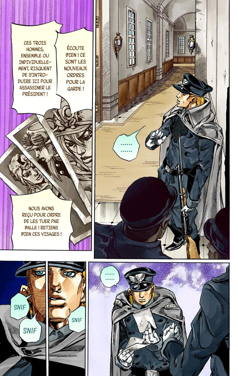 Read JoJo_s Bizarre Adventure Part 7 Steel Ball Run Official Colored FR Manga Online