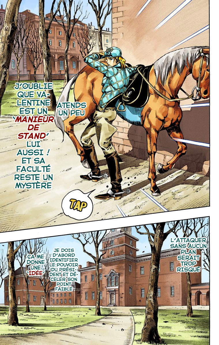Read JoJo_s Bizarre Adventure Part 7 Steel Ball Run Official Colored FR Manga Online