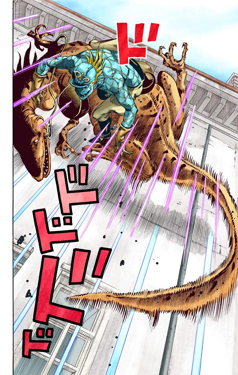 Read JoJo_s Bizarre Adventure Part 7 Steel Ball Run Official Colored FR Manga Online