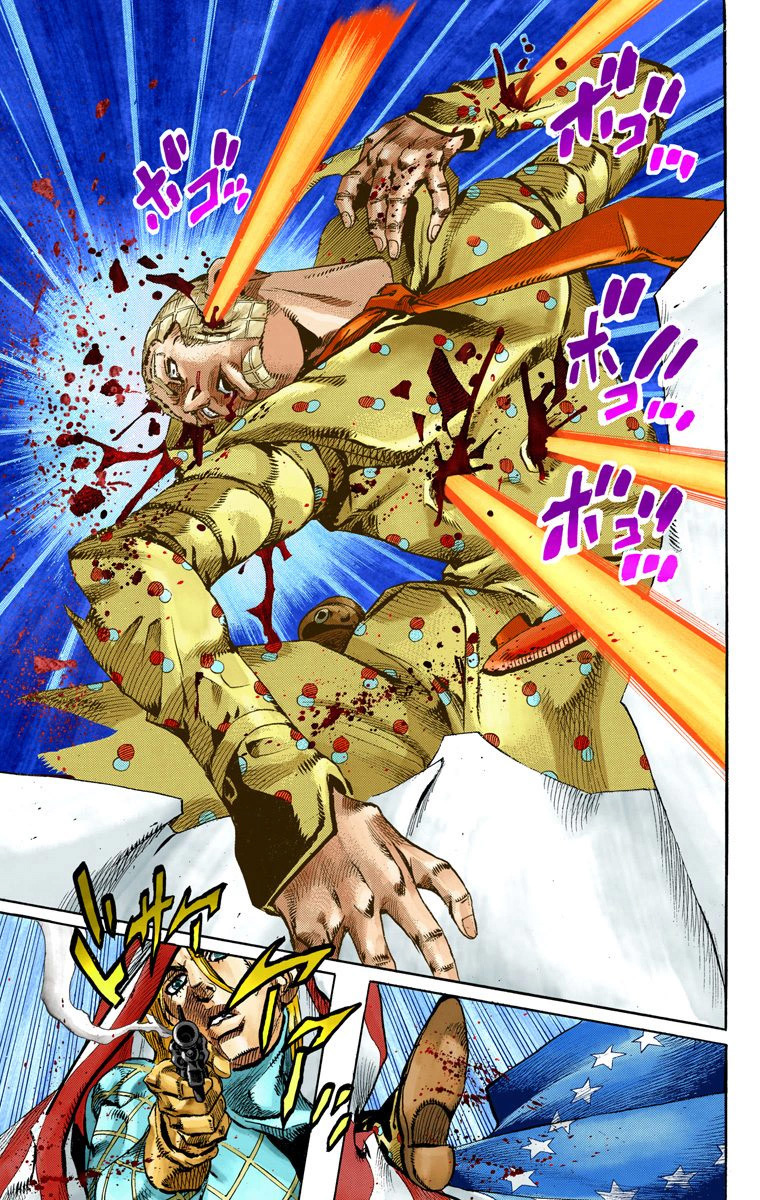 Read JoJo_s Bizarre Adventure Part 7 Steel Ball Run Official Colored FR Manga Online