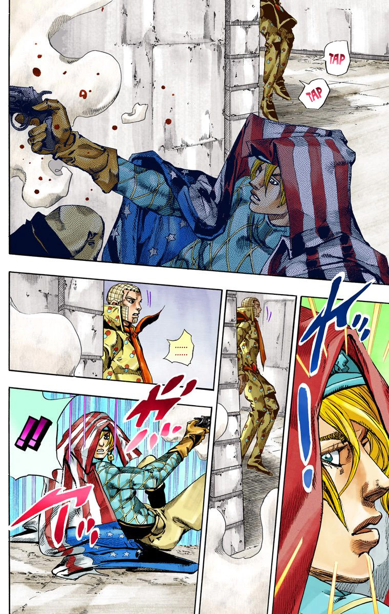 Read JoJo_s Bizarre Adventure Part 7 Steel Ball Run Official Colored FR Manga Online
