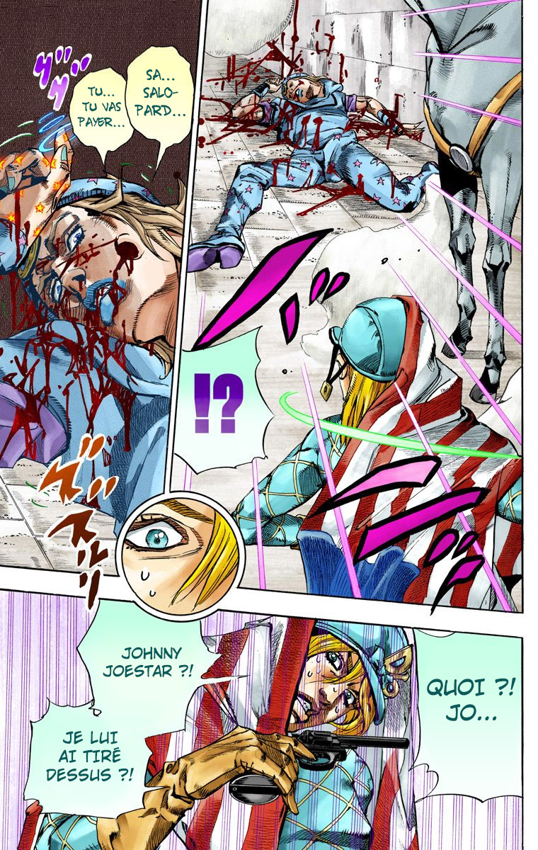 Read JoJo_s Bizarre Adventure Part 7 Steel Ball Run Official Colored FR Manga Online