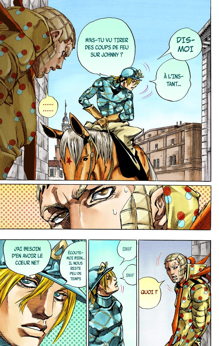 Read JoJo_s Bizarre Adventure Part 7 Steel Ball Run Official Colored FR Manga Online