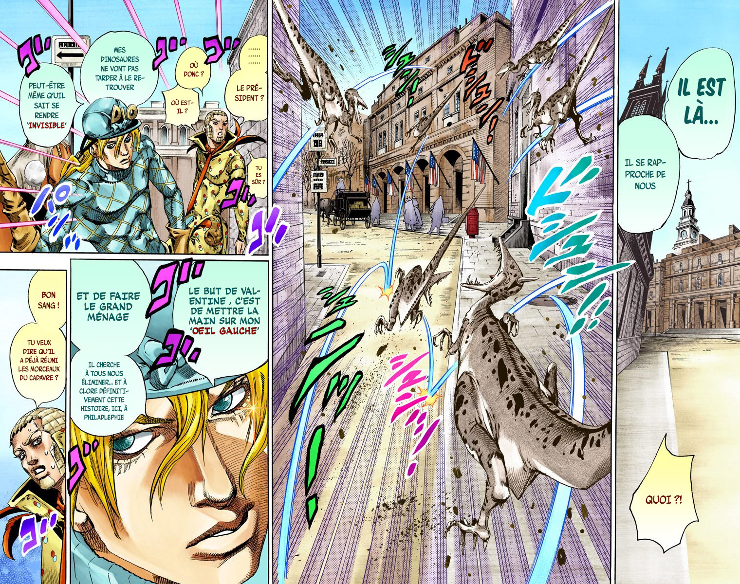 Read JoJo_s Bizarre Adventure Part 7 Steel Ball Run Official Colored FR Manga Online