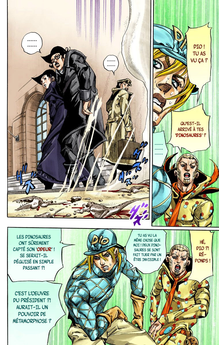 Read JoJo_s Bizarre Adventure Part 7 Steel Ball Run Official Colored FR Manga Online