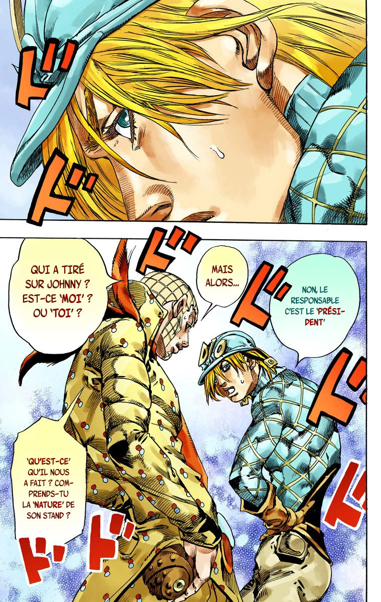 Read JoJo_s Bizarre Adventure Part 7 Steel Ball Run Official Colored FR Manga Online