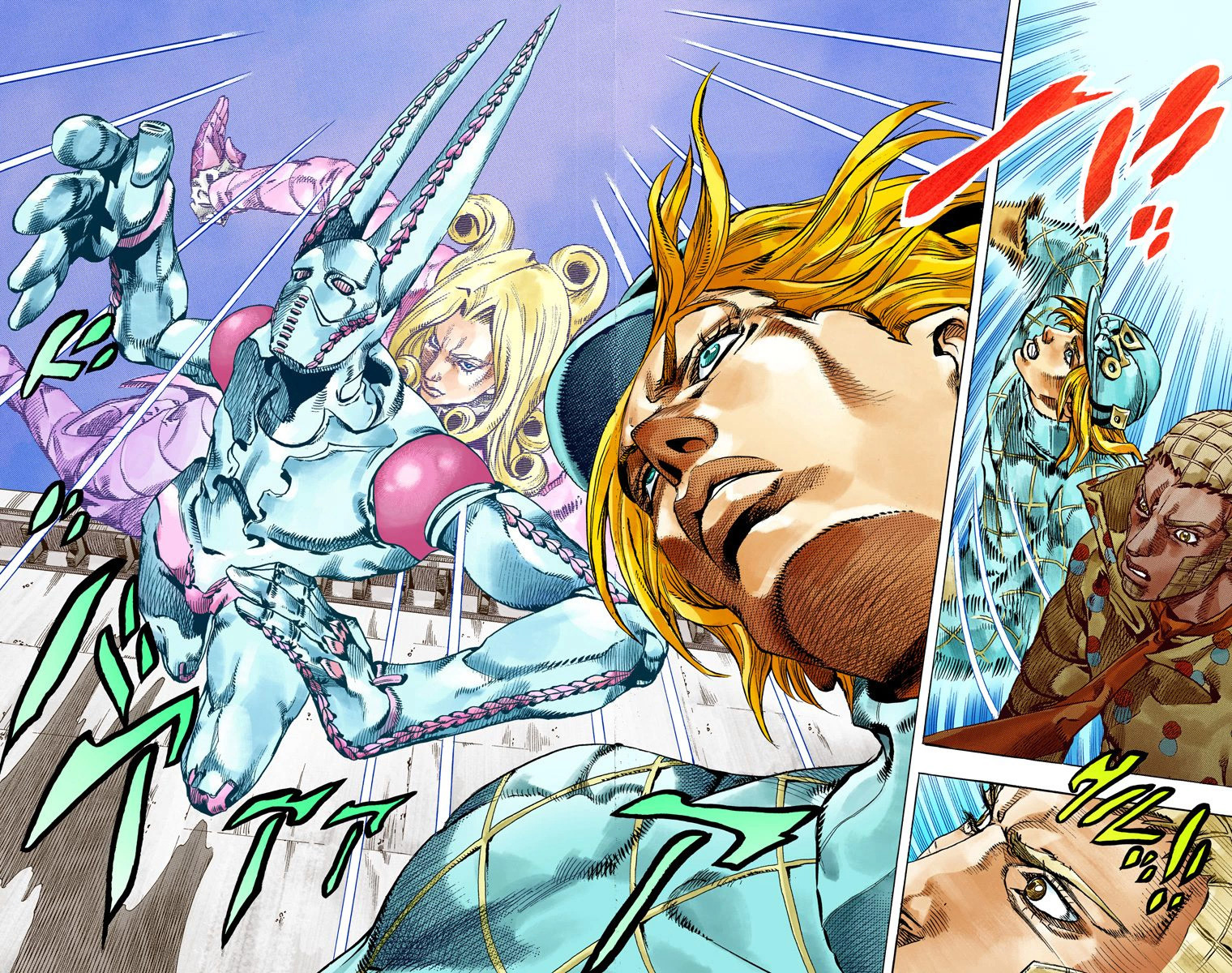 Read JoJo_s Bizarre Adventure Part 7 Steel Ball Run Official Colored FR Manga Online