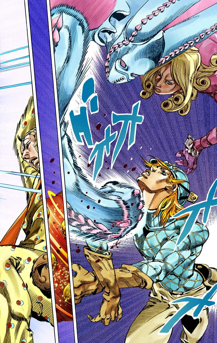 Read JoJo_s Bizarre Adventure Part 7 Steel Ball Run Official Colored FR Manga Online