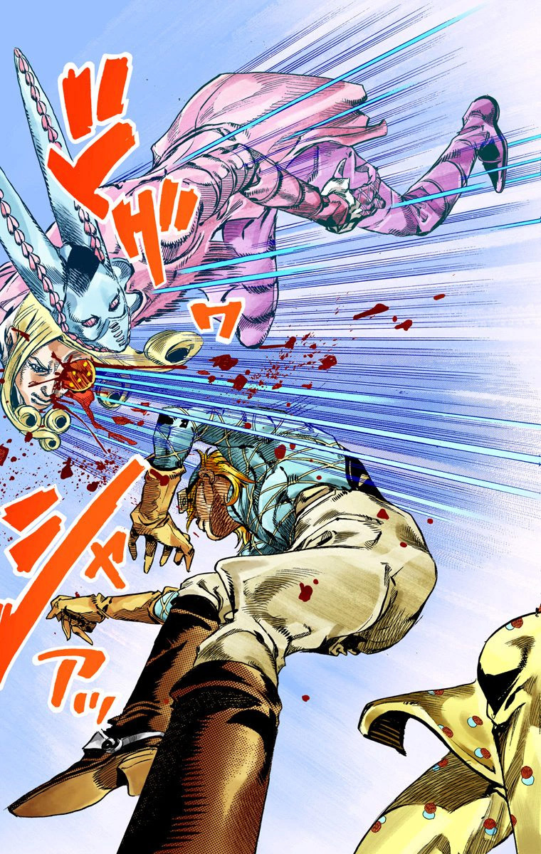 Read JoJo_s Bizarre Adventure Part 7 Steel Ball Run Official Colored FR Manga Online