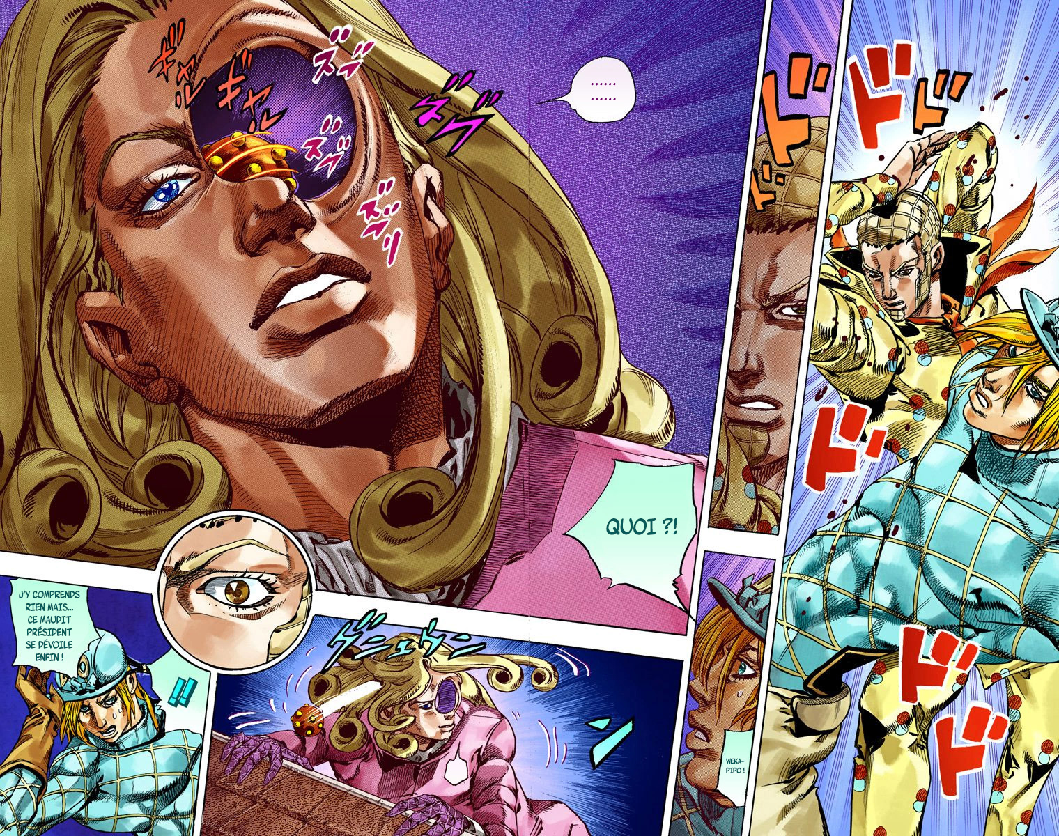 Read JoJo_s Bizarre Adventure Part 7 Steel Ball Run Official Colored FR Manga Online