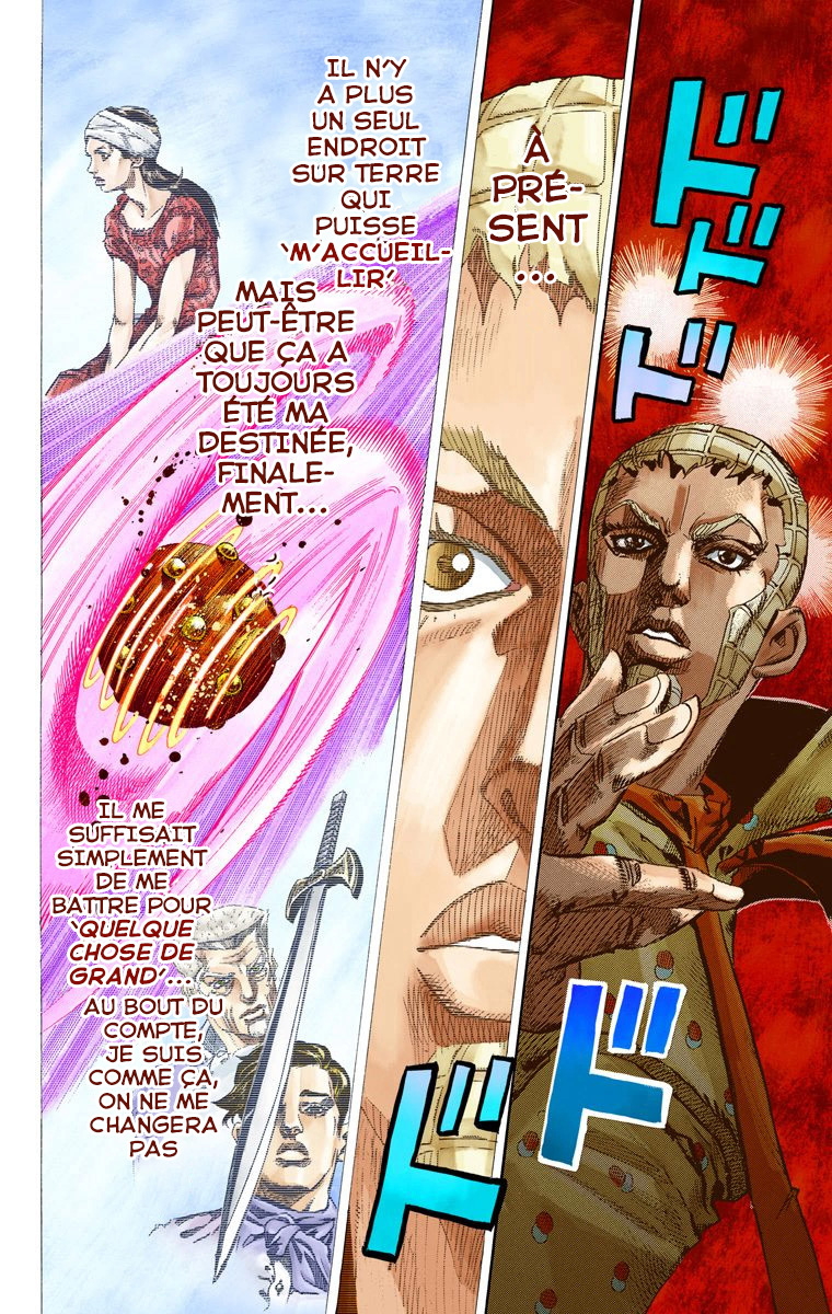 Read JoJo_s Bizarre Adventure Part 7 Steel Ball Run Official Colored FR Manga Online