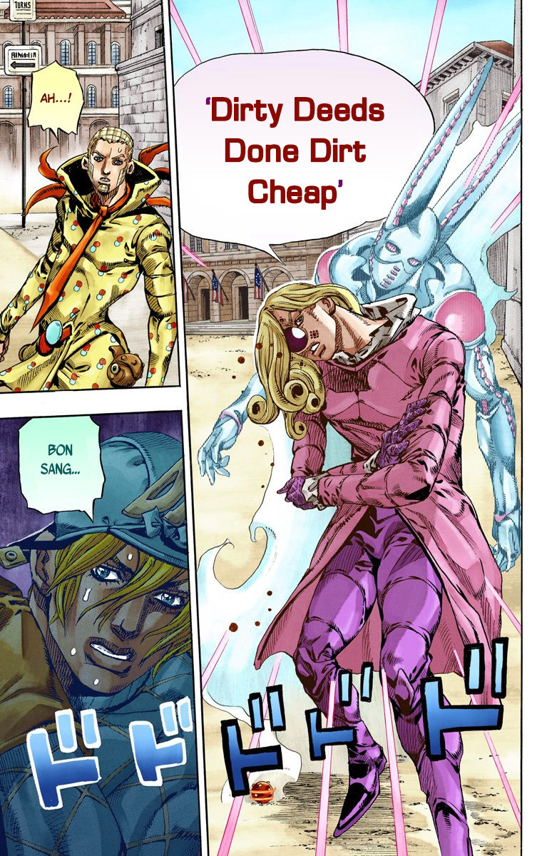 Read JoJo_s Bizarre Adventure Part 7 Steel Ball Run Official Colored FR Manga Online