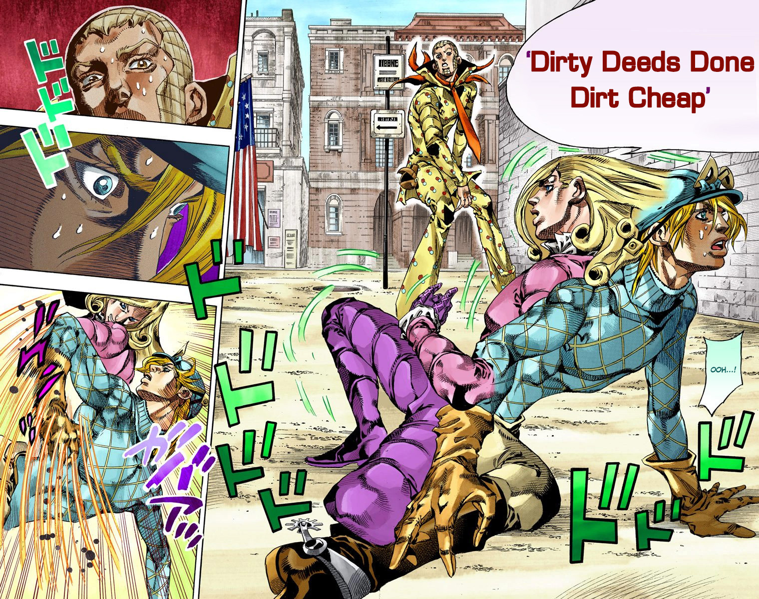 Read JoJo_s Bizarre Adventure Part 7 Steel Ball Run Official Colored FR Manga Online
