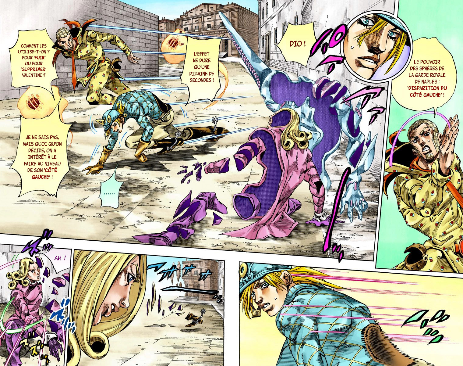 Read JoJo_s Bizarre Adventure Part 7 Steel Ball Run Official Colored FR Manga Online