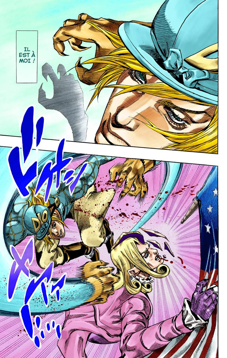 Read JoJo_s Bizarre Adventure Part 7 Steel Ball Run Official Colored FR Manga Online