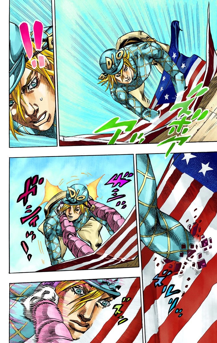 Read JoJo_s Bizarre Adventure Part 7 Steel Ball Run Official Colored FR Manga Online